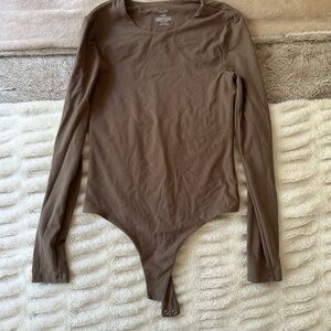 Nuuds long sleeve crewneck bodysuit